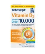 فيتامين د 3 - 10,000 وحدة