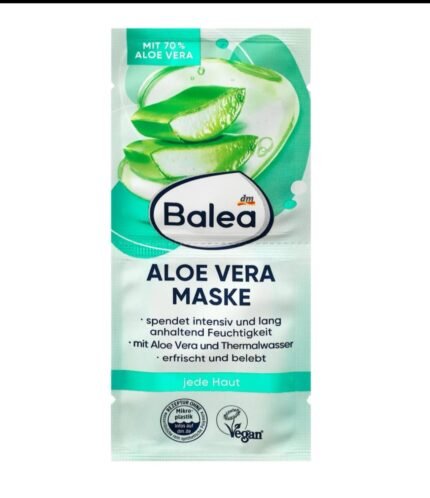 ماسك مرطب للبشرة بالألويفرا