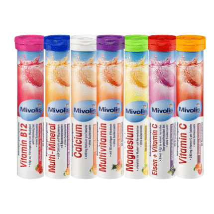 Mivolis - Pack Vitalité (7 Tubes de Vitamines & Minéraux Effervescents)