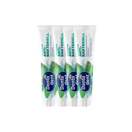 Dontodent - Pack de 4 Dentifrices Antibactériens (125ml)