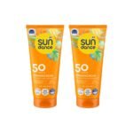 Balea - Pack de 2 Crèmes Solaires (Sundance) FPS 50 (100ml)