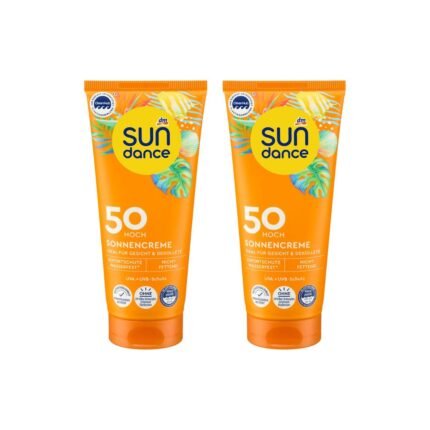 Balea - Pack de 2 Crèmes Solaires (Sundance) FPS 50 (100ml)