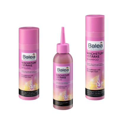 Balea Professional - Pack "Croissance & Force" (Shampooing + Après-shampooing + Sérum)